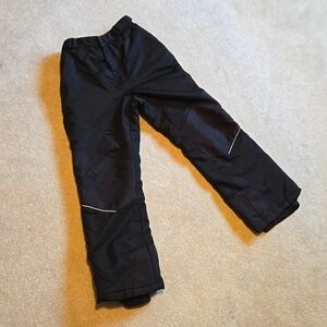 Boys 10/12 Black Swiss Tech Snow Pants